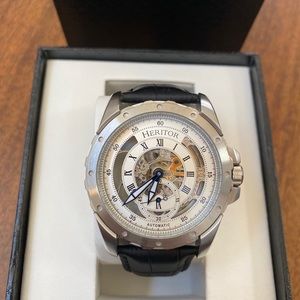 Men’s Heritor Automatic Armstrong Skeleton Watch